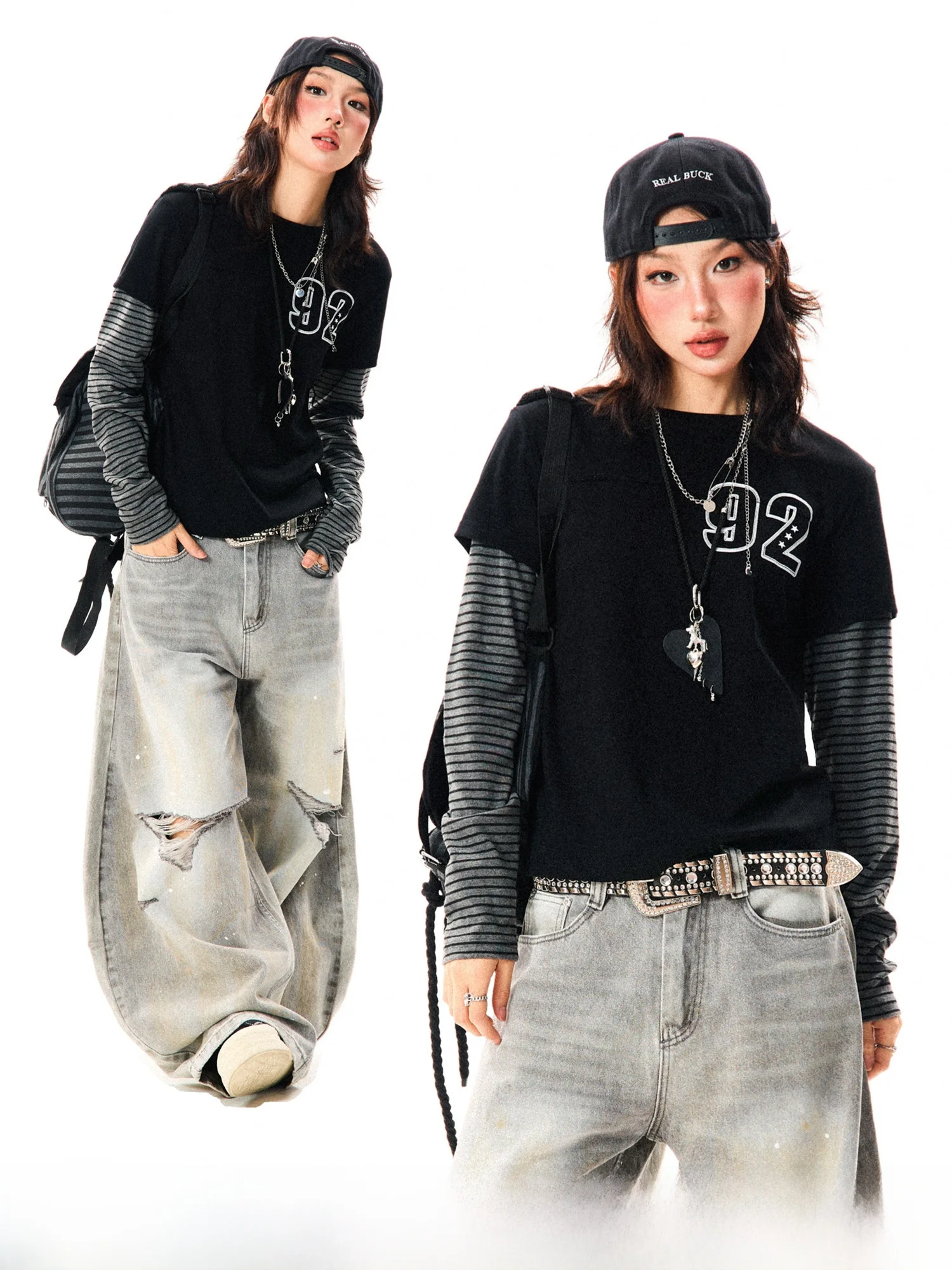 ストライプ柄のTシャツで、日常の無機質さをどう打破する？
