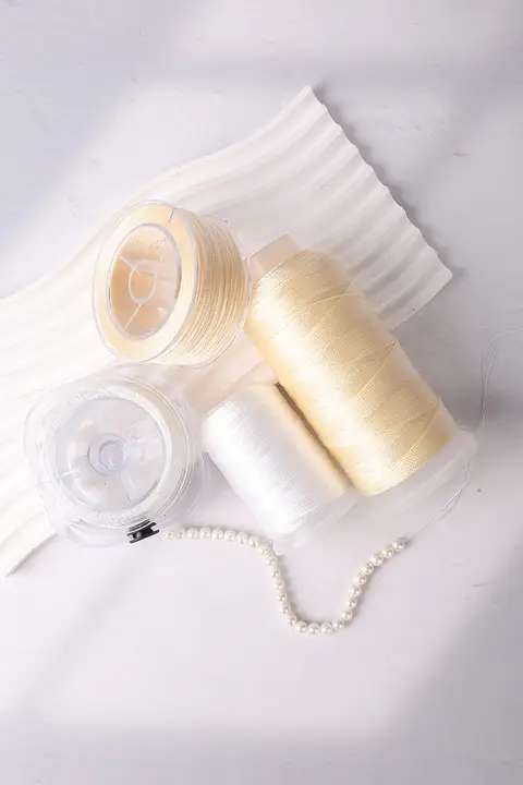 パールラインハンドメイドブレスレット用ビーズ編み糸【DIY用・手芸材料】