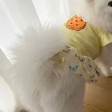 可愛いデザインの犬用ドレス【中型犬・大型犬対応】（セットアップ対応）