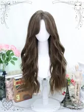 ロリータ風フルウィッグ【水波ウェーブ・二次元コスプレ用・長髪】