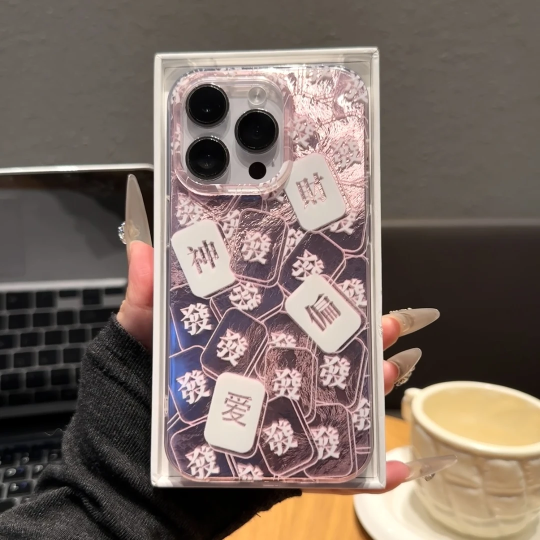 全機種対応スマートフォンケース：インスタ風デザインで保護とファッションを両立