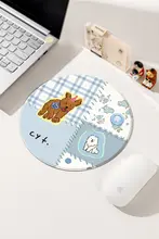 唯鑫VSION チェック柄 ハードマウスパッド 小型 便利なオフィス用 ノートパソコン用