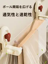 吸盤タオルハンガー【穴あけ不要・フック付き・バスルーム用】
