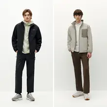 防水加工のリバーシブル男性用アウター【冬用・軽量・アウトドア用】