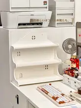 デスクの目隠しに最適！オフィス用デスクコーナー収納ラック【半包囲設計・プライバシー保護】