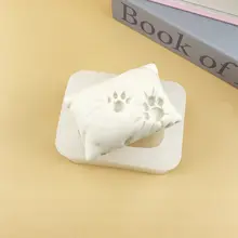 猫爪型シリコーンモールド【DIY香り付きキャンドル・石膏装飾・ムースケーキ用】
