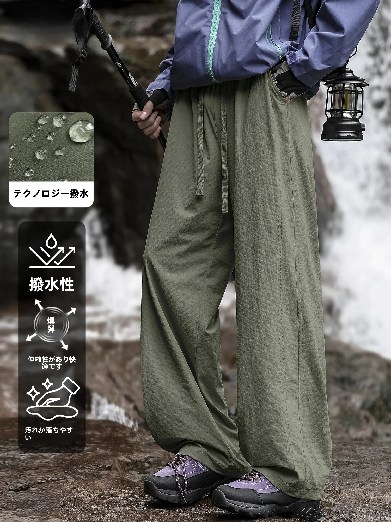 撥水や防汚機能のあるカーゴパンツをアウトドア用にランキング形式で上位5つ紹介してください