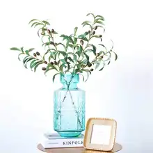 JK エレガンス デザイン 彫刻風テーブル装飾花瓶【厚口ガラス・水耕栽培・モダン北欧スタイル】