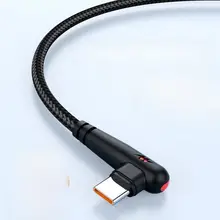 ゲーム用L字型データケーブル【Type-C・120W急速充電・機種対応・充電用】