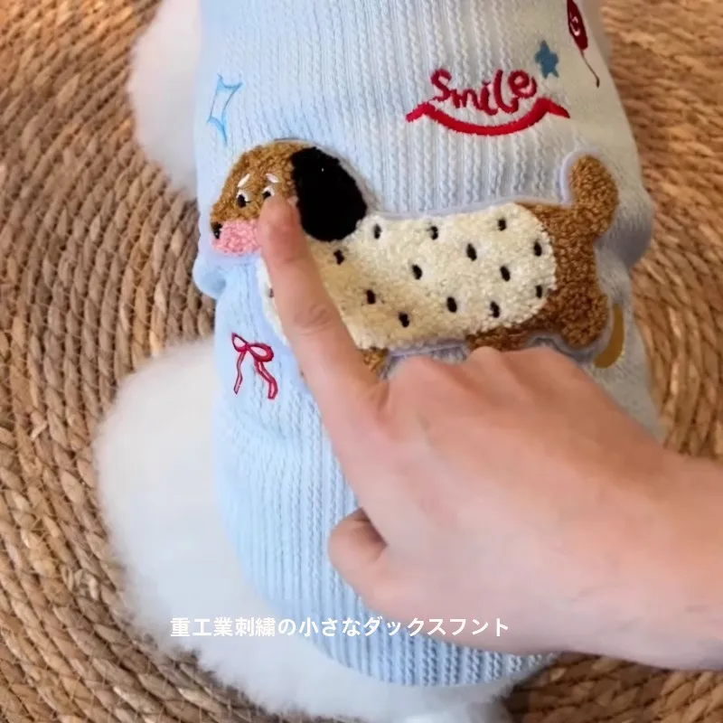 小型犬用秋季ペット服：防汚・屋外用・リード対応の実用性とサイズ適合性