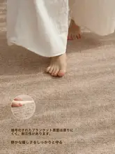 リビング用ラグ【ヴィンテージスタイル・洗濯不要・ソファやテーブル下に最適・防音効果・厚手】