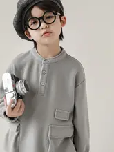 男の子用 クルーネックスウェットシャツ【春秋・肌触りの良い・通気性】