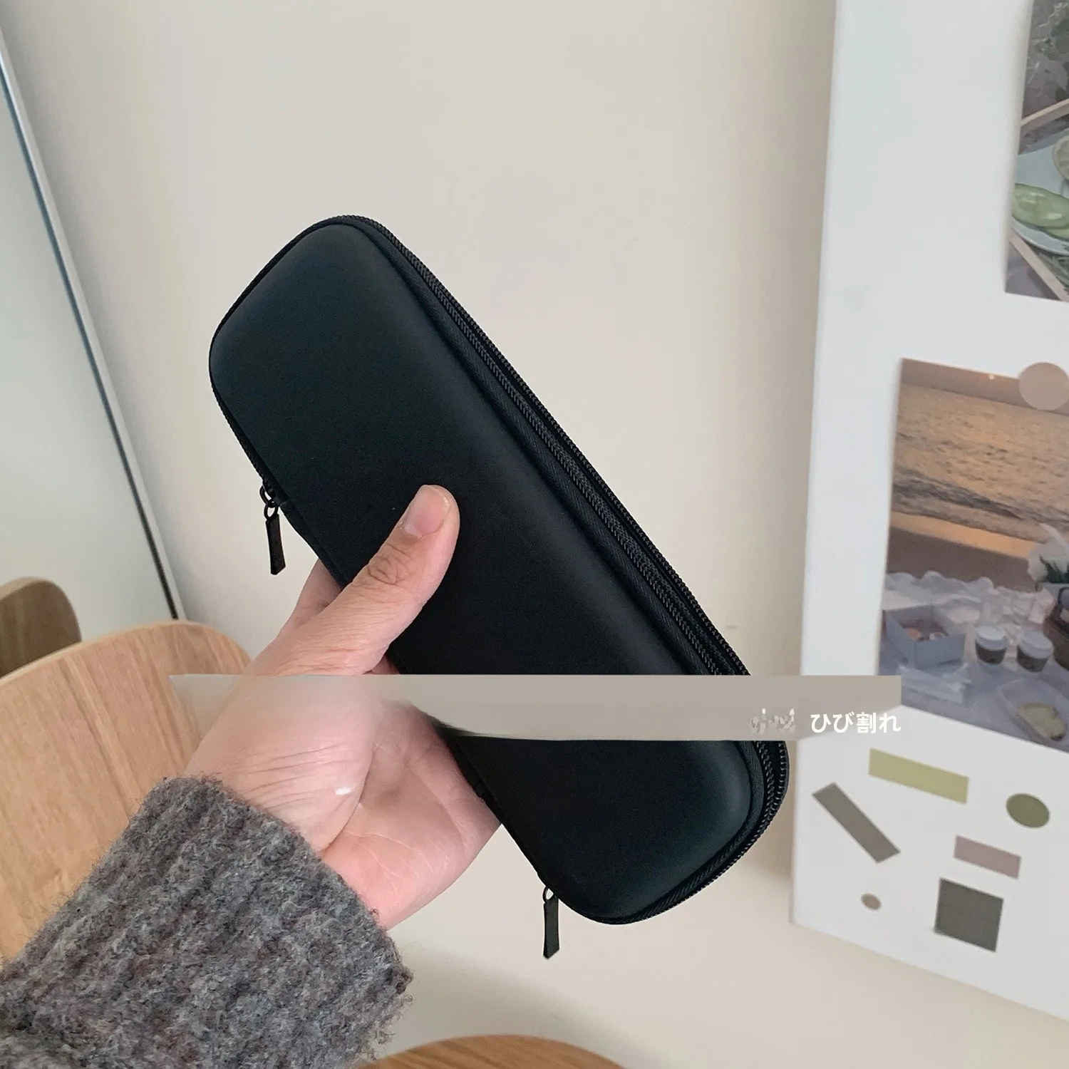 携帯用メイクブラシ収納ポーチ：旅行や通勤でのブラシカバー管理に最適な小型収納バッグ