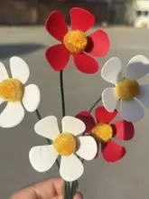 リアルな紫色バイオレットの五弁小白花の香りソープフラワー【バレンタイン用・造花】