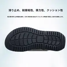 夏用本革 メンズカジュアルサンダル【防滑デザイン・柔らかい底】