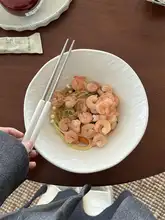 シンプルな白色陶器ハンドルのステンレス製カトラリーセット【ナイフ・フォーク・箸・泡立て器付き】