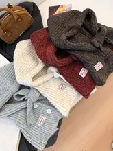 バラクラバニット帽【冬用・防寒・一体型・極上の柔らかさ】（セットアップ対応）