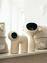 空洞の小人デザインの花器【リビング・ダイニング・子供部屋用・おしゃれなインテリア】