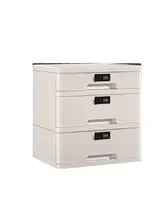 鍵付き収納キャビネット【引き出し式・貴重品やプライバシー文書用・家庭用証明書収納】