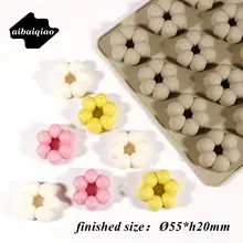 ドーナツ型 シリコンモールド 花形 中空 ムース 洋菓子 ティータイム