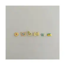 ベビーヘアクリップ キッズ ガールズ 産毛用 髪に優しい 安全 可愛い 夏 パッチン留め ヘアアクセサリー
