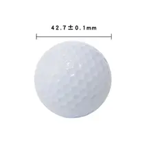 初心者向けゴルフ練習ボール【二層構造・練習用】