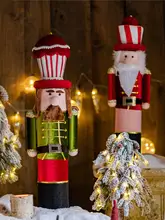 クリエイティブなサンタクロースデコレーション置物【デスク用・クリスマスツリー用・フェスティブシーンの飾り】