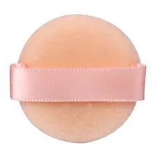円形ミニスタンプパウダー用パフ【極上の柔らかさ・化粧用・アイシャドウ・チーク対応】（セットアップ対応）