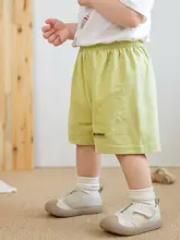 夏用 子供用ショートパンツ【薄手・コットン・カジュアル・裾開き】（セットアップ対応）