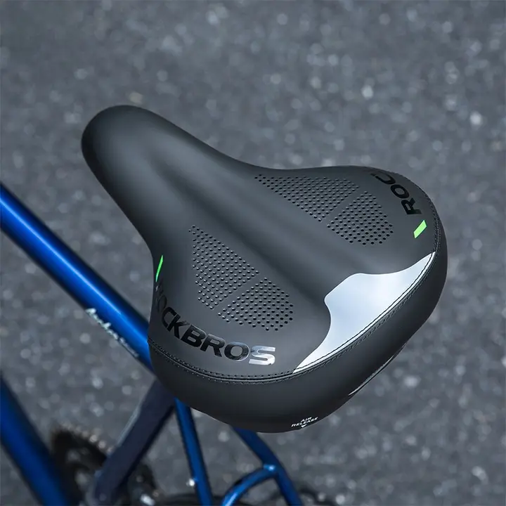 ROCKBROS 快適なライディング！自転車用エアバッグソフトサドル【山岳・ロードバイク用・衝撃吸収】