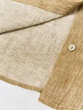 麻素材の工事服シャツ＆パンツ【モロッコ・ベルギー・イタリア製】（セットアップ対応）