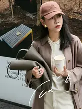 トートバッグ 水桶型【極上の柔らかさの本革・シンプルデザイン・都市スタイル】
