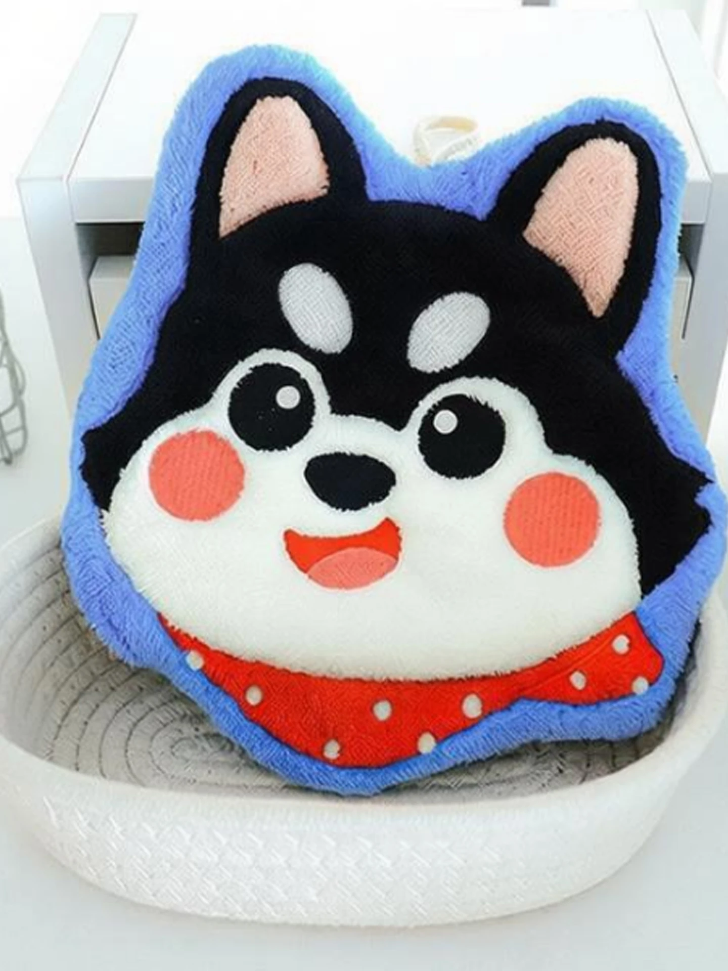 可愛い犬デザインのキッチンタオル：厚手で優れた吸水性の実用性と使用シーン