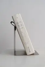 oroliving デスク用ブックエンド【金属製・L型デザイン・個性派収納】