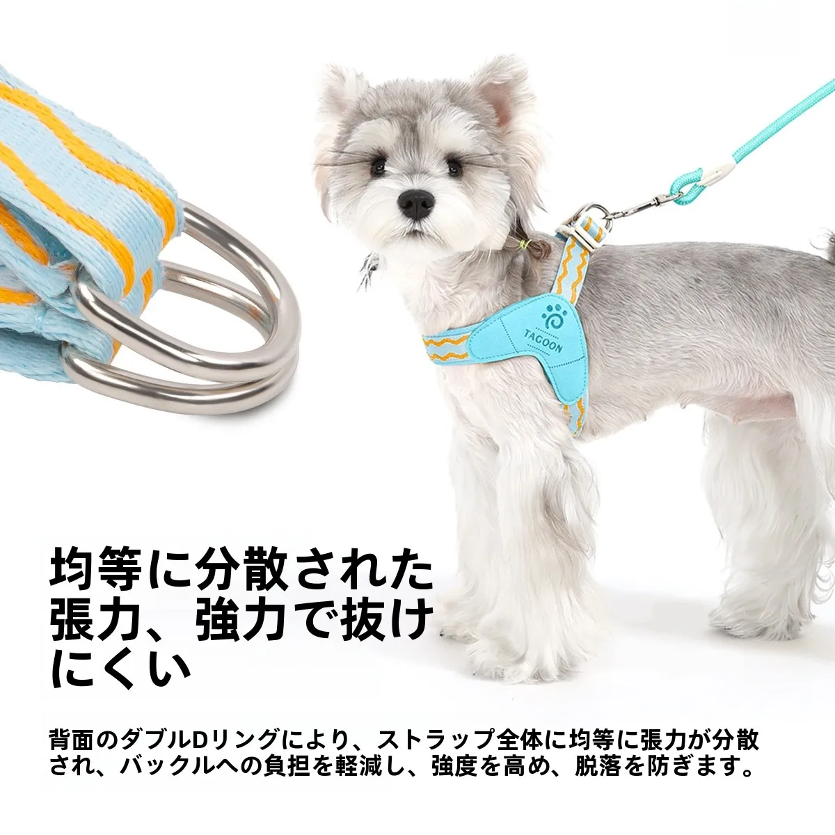 小型犬用ハーネス ブランド ポン牧の快適フィット感と実用性