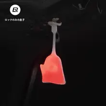 自転車用テールライト【Type-C充電・夜間警告・個性的なデザイン】