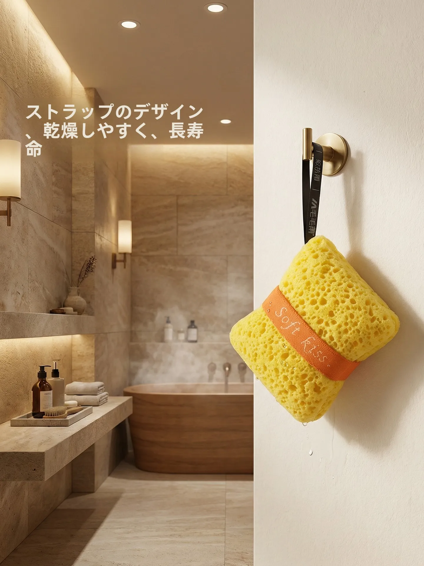 お風呂掃除の悩みを解決する！泡立ちやすいバススパンジーは、本当に効果的ですか？