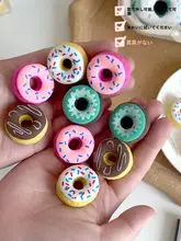 かわいいドーナツ型消しゴムギフトボックス【学生向け・幼稚園用・お祝いに最適】