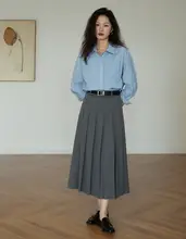 百褶スカート【学院風・冬季・半身】（セットアップ対応）