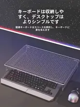 ノートパソコン用冷却スタンド【多機能・折りたたみ式・通気性デザイン】