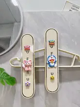 物干し竿 収納 おしゃれ 壁掛け式 穴あけ不要 伸縮 折りたたみ かわいい 漫画 クリ  エイティブ バルコニー 整理棚 家庭用