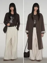 春のトレンド！ゆったりとしたシルエットの女性用カジュアルワイドパンツ（セットアップ対応）