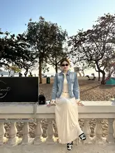 アメリカンレトロ デニムジャケット【ゆったりシルエット・春用】