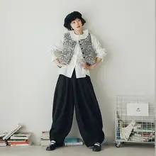 羊毛テクスチャーのジャケット【秋冬用・重ね着対応・手描き民族風デザイン】（セットアップ対応）