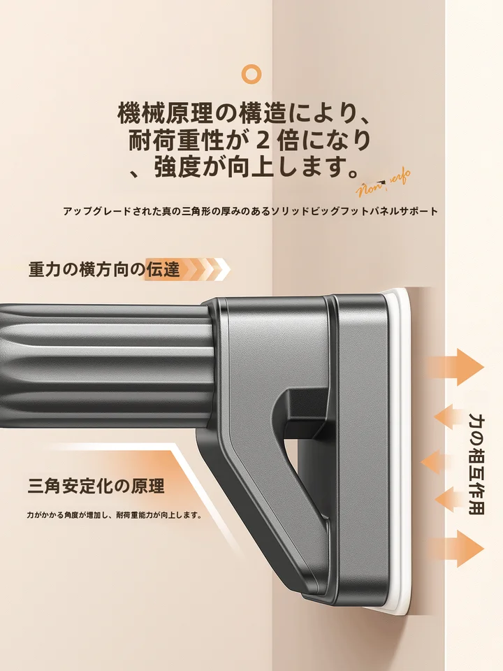 伸縮式クローゼット用ハンガーバー【穴あけ不要・不锈鋼製・衣類収納】