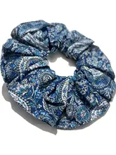 コットン製キャラメルフラワーヘアゴム【インス風・おしゃれアクセサリー】