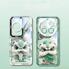 XP 透明スマートフォンケース【Huawei用・防落・オリジナルデザイン】