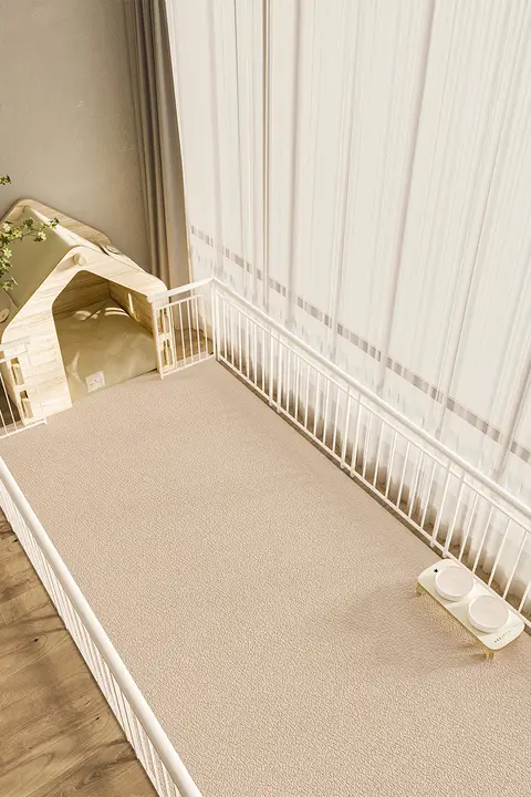 防水・滑り止め機能付きペット用マット【PVC製・お手入れ簡単・犬猫用】