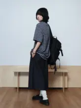 クロップドパンツ レディース 涼感 ハイウエスト ベルト付き ルーズ 着痩せ ヴィンテージ きれいめ