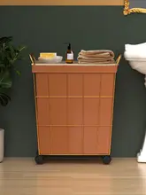 軽量デザインのランドリーバスケット【家庭用・収納便利】